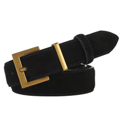 Belts & Chains*Boogzel Clothing Minimalist Aesthetic Suede Belt