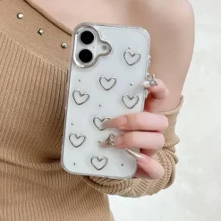 Iphone Cases*Boogzel Clothing Minimalist Heart iPhone Case Clear