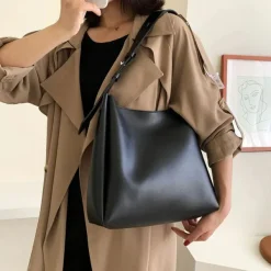 Bags & Purses*Boogzel Clothing Minimalist Vegan Leather Tote Bag