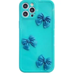 Iphone Cases*Boogzel Clothing Mint Bow iPhone Case Blue