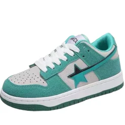 Classics|Aesthetic Sneakers*Boogzel Clothing Mint Green Star Sneakers MintGreen
