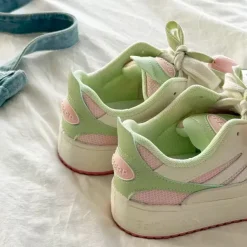 Mad|Aesthetic Sneakers*Boogzel Clothing Mint Tulip Sneakers Green