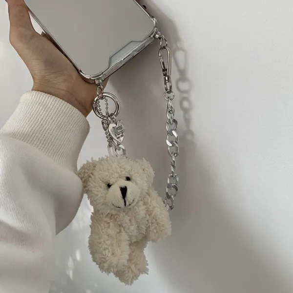 Iphone Cases*Boogzel Clothing Mirror Bear Chain iPhone Case