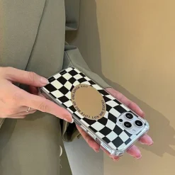 Iphone Cases*Boogzel Clothing Mirror Checkered iPhone Case