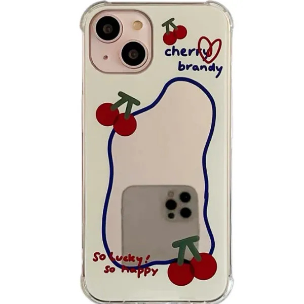 Iphone Cases*Boogzel Clothing Mirror Cherry iPhone Case