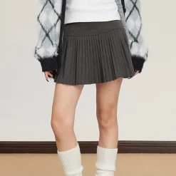 Skirts*Boogzel Clothing Missed Calls Pleated Skirt