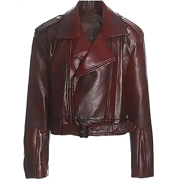 Coats & Jackets*Boogzel Clothing Model Behavior 90s Style Moto Jacket Red