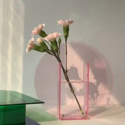 Flower Vases|Aesthetic Room Decor*Boogzel Clothing Modern Abstract Acrylic Vase