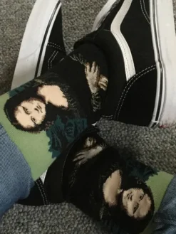 Socks*Boogzel Clothing Mona Lisa Da Vinci Socks Multicolor