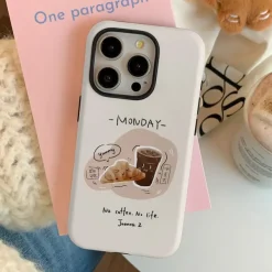 Iphone Cases*Boogzel Clothing Monday Essentials iPhone Case White