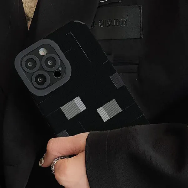 Iphone Cases*Boogzel Clothing Monochrome iPhone Case Black