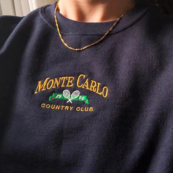 Mens|Sweatshirts*Boogzel Clothing Monte Carlo Tennis Sweatshirt