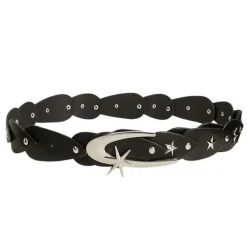 Belts & Chains*Boogzel Clothing Moon and Stars Belt Black