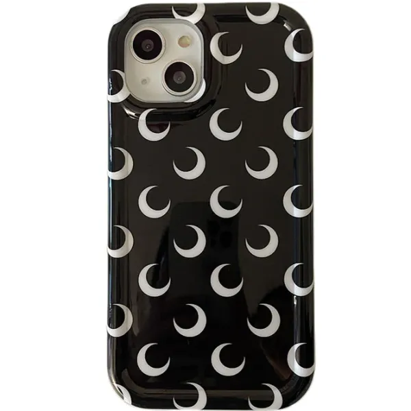 Iphone Cases*Boogzel Clothing Moon iPhone Case Black