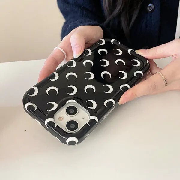 Iphone Cases*Boogzel Clothing Moon iPhone Case Black