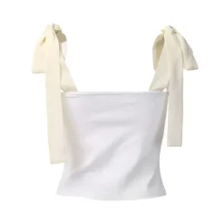 Y2K Tops|Corset Tops*Boogzel Clothing Morning In Paris Bow Tie Top