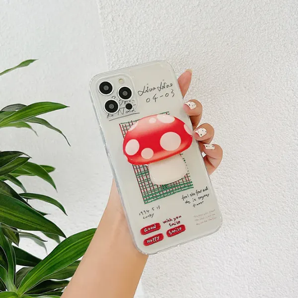 Other|Iphone Cases*Boogzel Clothing Mushroom Phone Grip Holder Red