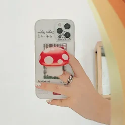 Other|Iphone Cases*Boogzel Clothing Mushroom Phone Grip Holder Red