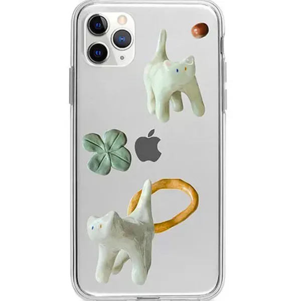Iphone Cases*Boogzel Clothing Naughty Cat iPhone Case Transparent