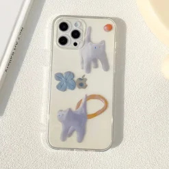 Iphone Cases*Boogzel Clothing Naughty Cat iPhone Case Transparent