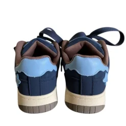Aesthetic Sneakers*Boogzel Clothing Navy Star Aesthetic Sneakers Blue