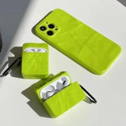 Iphone Cases*Boogzel Clothing Neon AirPods Case Green