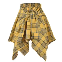 Skirts*Boogzel Clothing Nevermind Plaid Skirt
