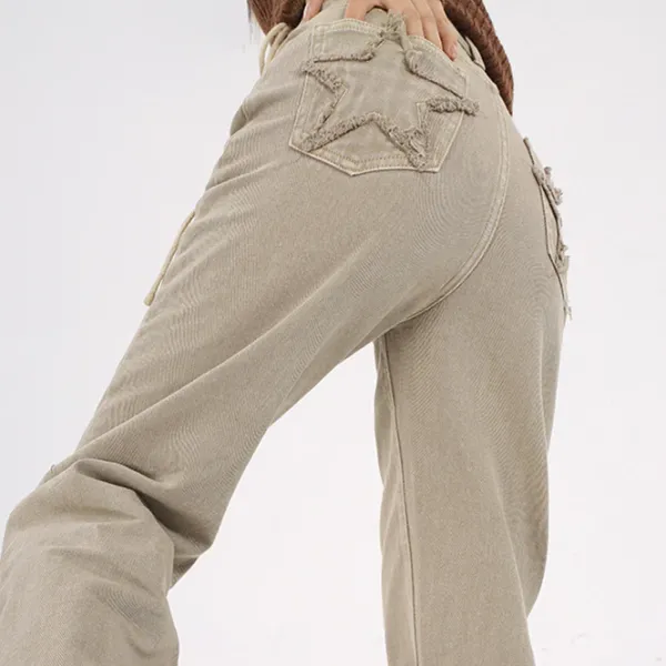 Jeans*Boogzel Clothing No Apologies Star Pocket Jeans