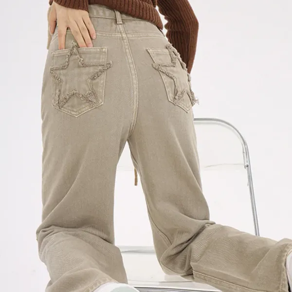 Jeans*Boogzel Clothing No Apologies Star Pocket Jeans