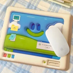 Aesthetic Room Decor|Other*Boogzel Clothing Nostalgic Windows XP Smile Mouse Mat
