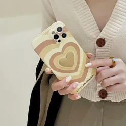 Iphone Cases*Boogzel Clothing Nude Heart iPhone Case Beige