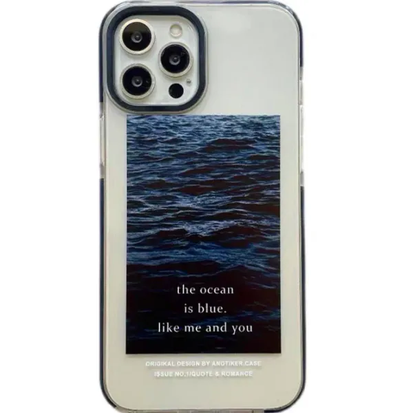 Iphone Cases*Boogzel Clothing Ocean Is Blue Phone Case Transparent