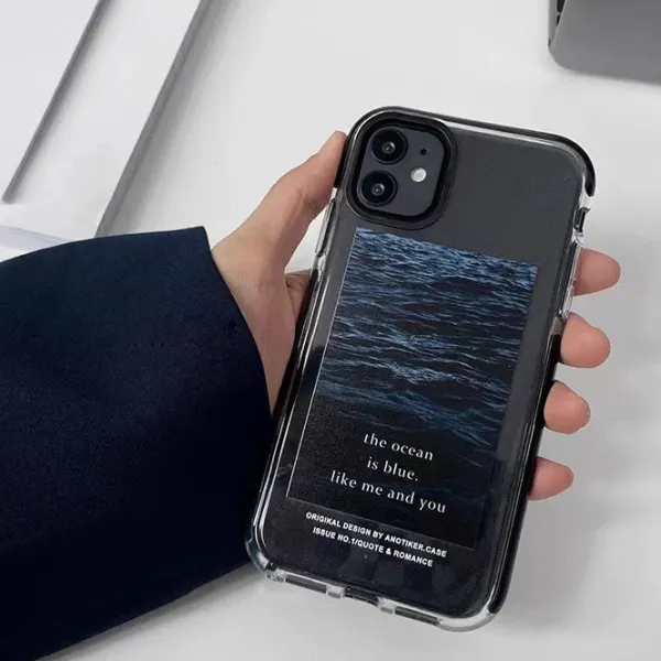 Iphone Cases*Boogzel Clothing Ocean Is Blue Phone Case Transparent