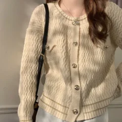 Knit Cardigans*Boogzel Clothing Old Money Aesthetic Cardigan