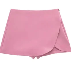 Skirts*Boogzel Clothing Old Money Asymmetric Mini Skort
