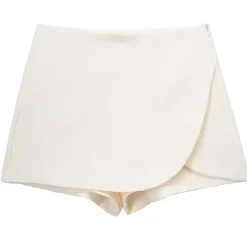 Skirts*Boogzel Clothing Old Money Asymmetric Mini Skort