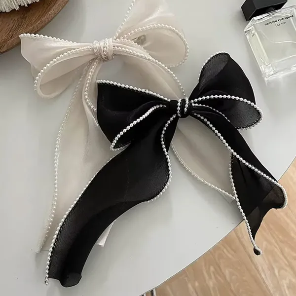Hair Accessories*Boogzel Clothing Old Money Pearl Hair Bow