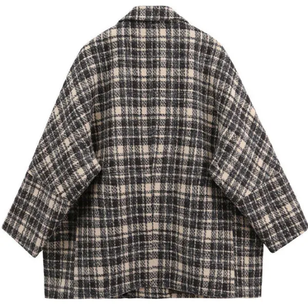 Coats & Jackets*Boogzel Clothing Old Money Plaid Jacket Brown