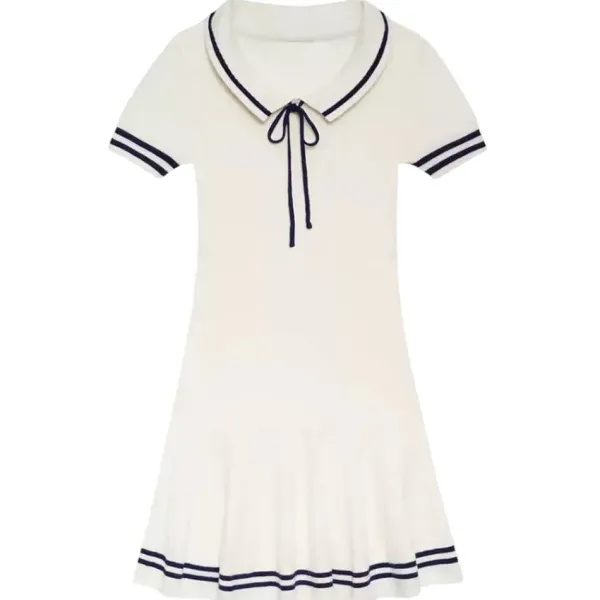 Dresses & Rompers*Boogzel Clothing Old Money Yacht Club Dress White