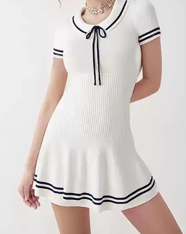 Dresses & Rompers*Boogzel Clothing Old Money Yacht Club Dress White