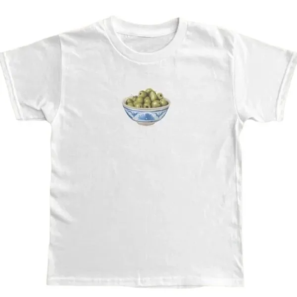 Aesthetic T-Shirts & Graphic Tees*Boogzel Clothing Olives Graphic Tee White
