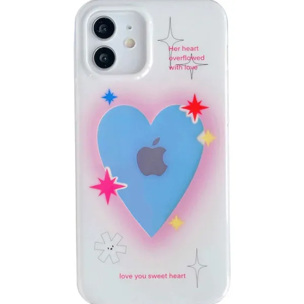 Iphone Cases*Boogzel Clothing Overflowing Love iPhone Case Pink/white