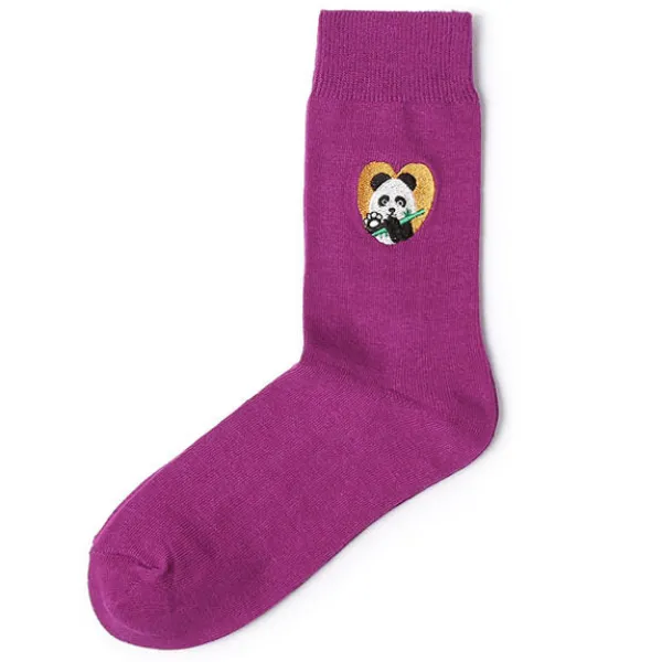 Socks*Boogzel Clothing Panda Love Socks Pink