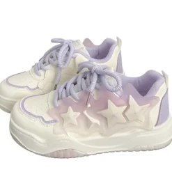 Aesthetic Sneakers*Boogzel Clothing Pastel Aesthetic Star Sneakers