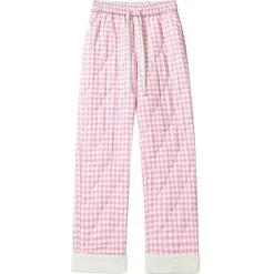 Pants & Trousers*Boogzel Clothing Pastel Checkered Puffer Pants