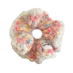 Hair Accessories*Boogzel Clothing Pastel Crochet Scrunchie Pink
