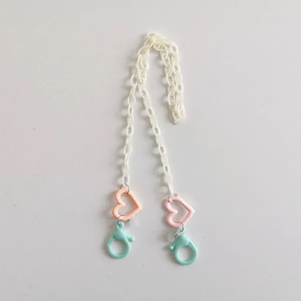 Other*Boogzel Clothing Pastel Face Mask Holder Chain