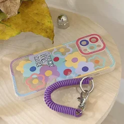 Iphone Cases*Boogzel Clothing Pastel Flower Chain iPhone Case