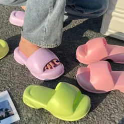 Mad*Boogzel Clothing Pastel Foam Street Slippers