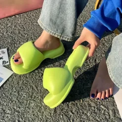 Mad*Boogzel Clothing Pastel Foam Street Slippers